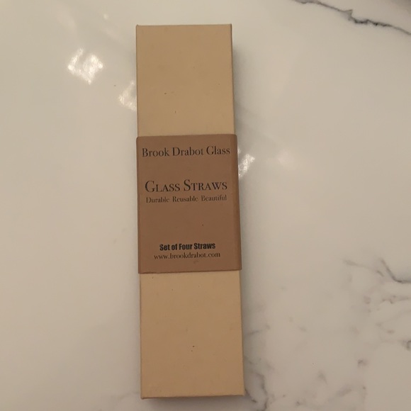 Set of 3 Glass Straws - Picture 4 of 4